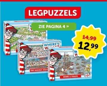 Aanbieding: LEGPUZZELS