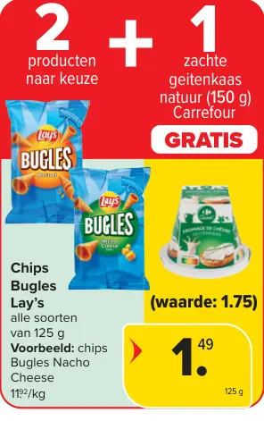 Promotie: Chips Bugles