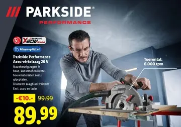 Aanbieding: Performance Accu-cirkelzaag