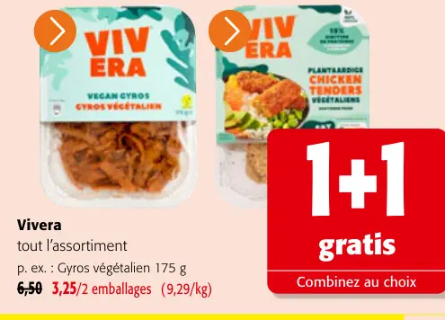 Offre: Vivera tout l'assortiment