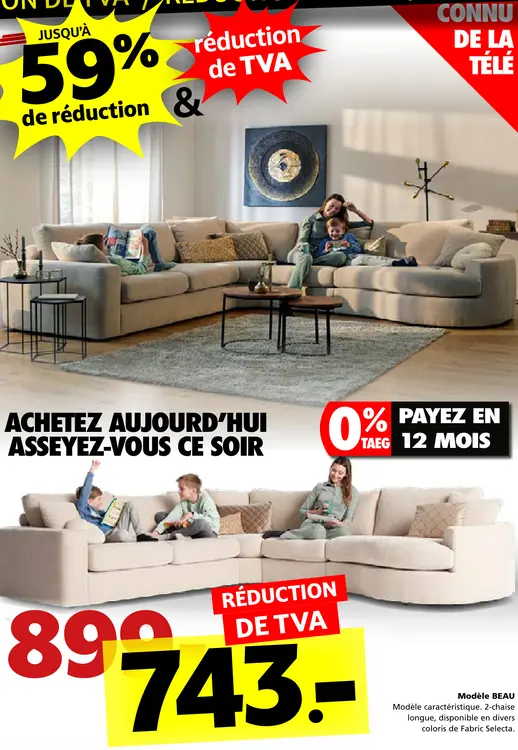 Offre: Modèle BEAU