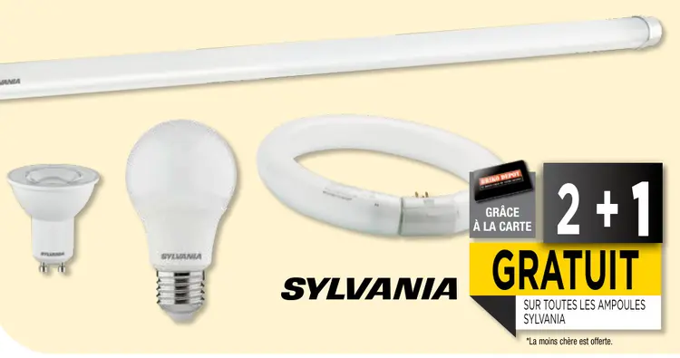 Offre: Ampoules Sylvania
