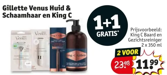 Aanbieding: Huid & Schaamhaar en King C