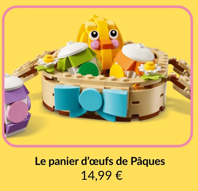 Offre: Le panier d'œufs de Pâques