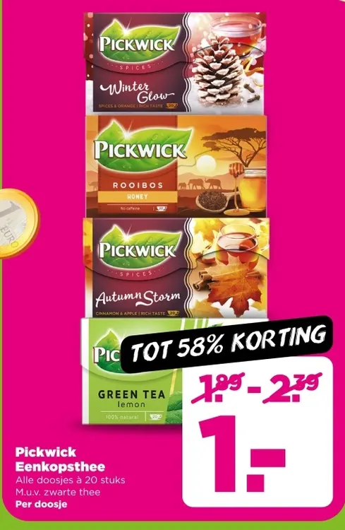 Aanbieding: Eenkopsthee