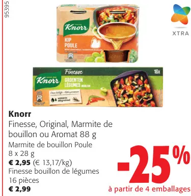 Offre: Finesse, Original, Marmite de bouillon ou Aromat