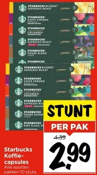 Aanbieding: Starbucks Koffie-capsules