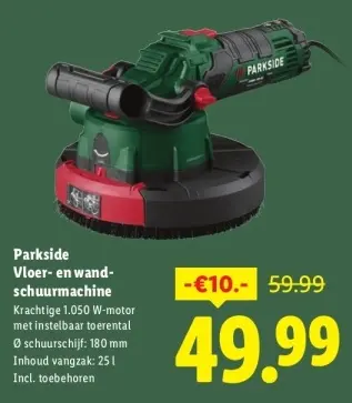Aanbieding: Vloer- en wand-schuurmachine