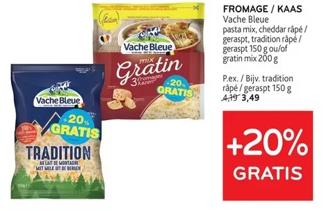 Offre: Pasta mix, cheddar râpé / geraspt