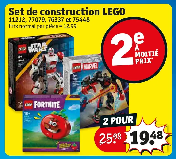 Offre: Set de construction LEGO