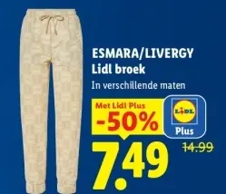 Aanbieding: Lidl broek