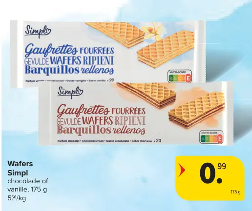 Promotie: Wafers