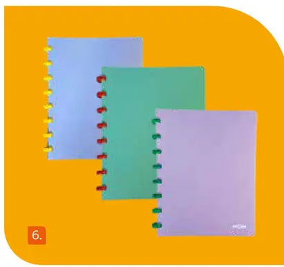 Promotie: Schrift A4 pastel
