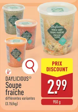 Offre: Soupe fraîche