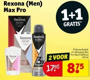 Promotie: Rexona (Men) Max Pro