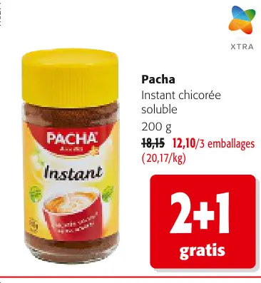 Offre: Instant chicorée
