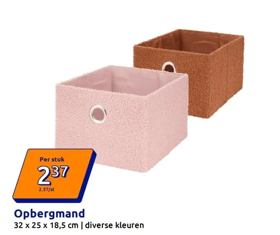 Promotie: Opbergmand