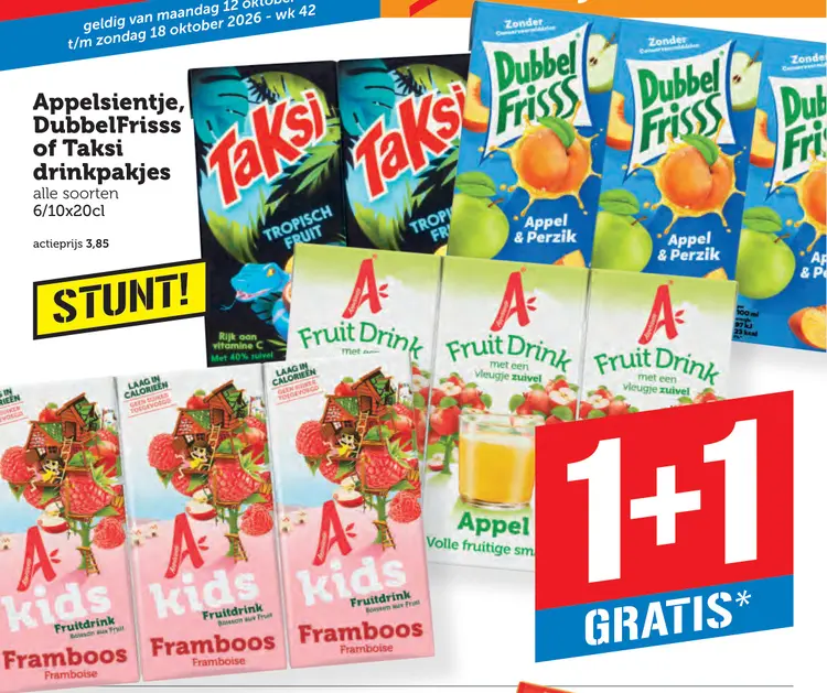 Aanbieding: Drinkpakjes