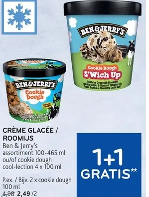 Offre: Crème glacée