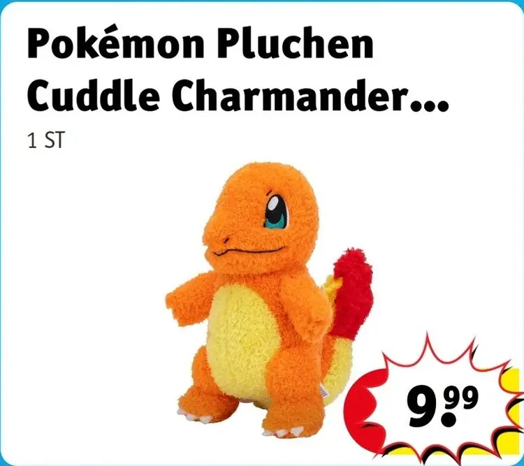 Aanbieding: Pluchen Cuddle Charmander...