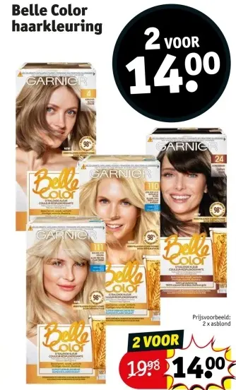 Promotie: Belle Color haarkleuring
