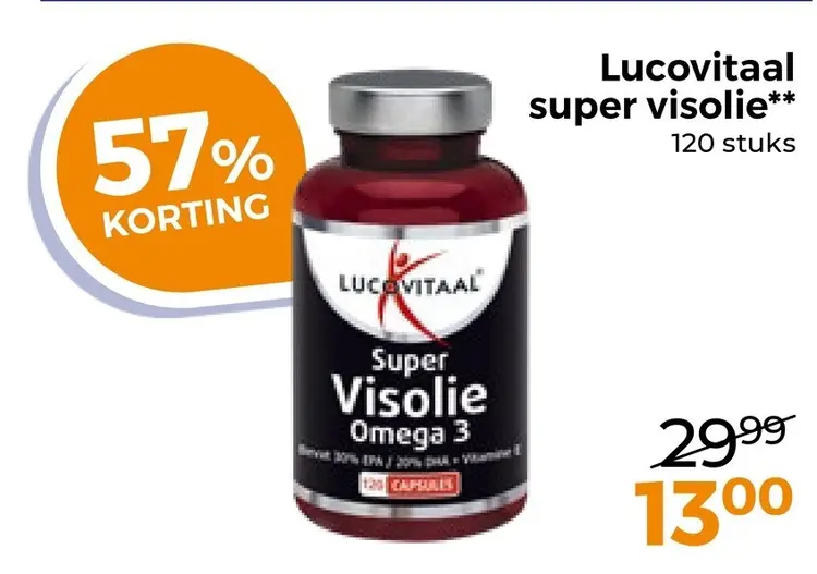Aanbieding: Lucovitaal super visolie