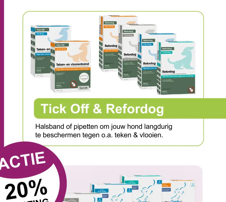 Aanbieding: Tick Off & Refordog