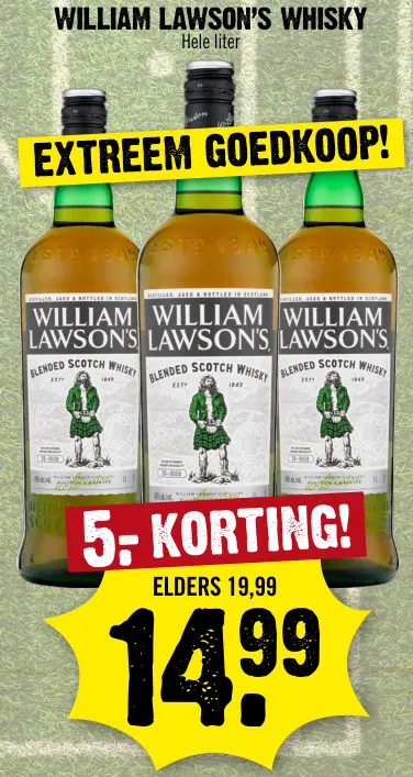 Aanbieding: Whisky 1 liter