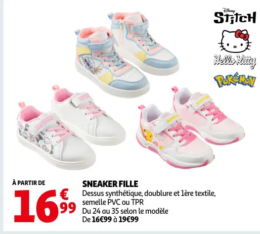 Offre: Sneaker fille
