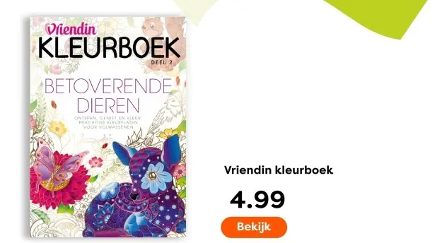 Aanbieding: Vriendin kleurboek