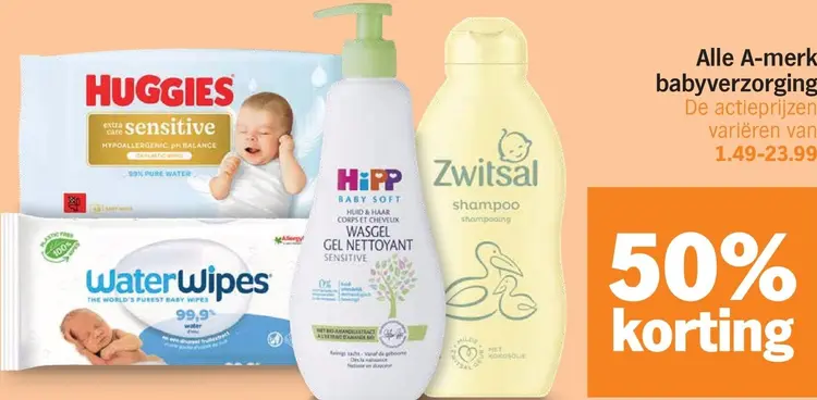 Aanbieding: Babyverzorging