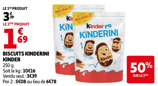 Promotie: Biscuits Kinderini