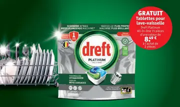 Offre: Dreft Platinum All-In-One