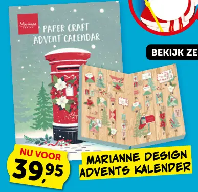 Aanbieding: Marianne design advents kalender