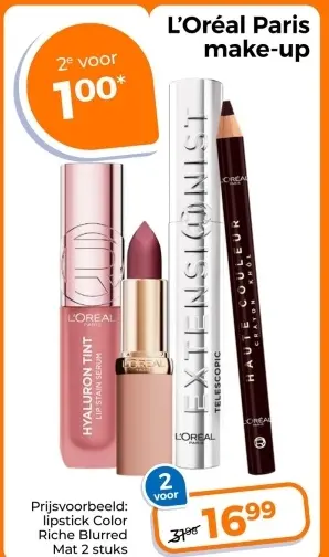Aanbieding: L'Oréal Paris make-up