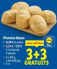 Offre: Pistolet blanc