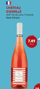 Aanbieding: Château D'Avrillé Rosé d'Anjou