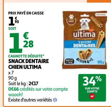 Aanbieding: Snack dentaire chien