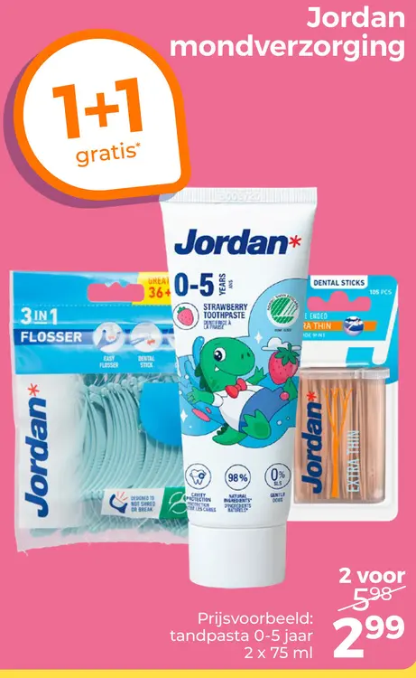 Aanbieding: Tandpasta 0-5 jaar