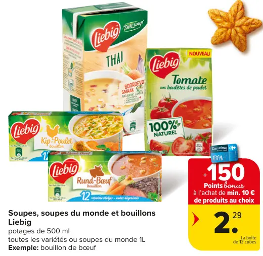 Offre: Soupes, soupes du monde et bouillons