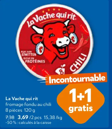Offre: fromage fondu au chili