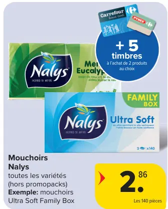 Offre: Mouchoirs