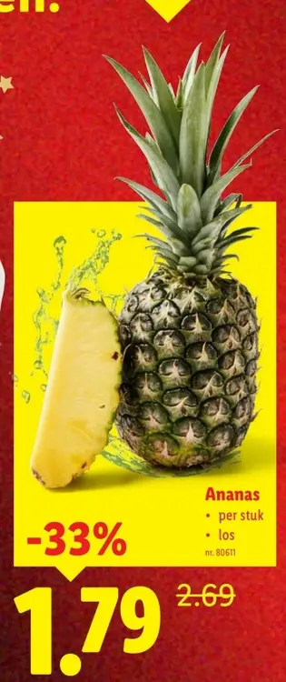Promotie: Ananas