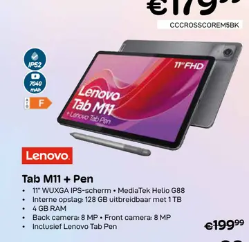 Aanbieding: Tab M11 + Pen