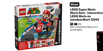 Aanbieding: LEGO Super Mario Mario Kart 72043