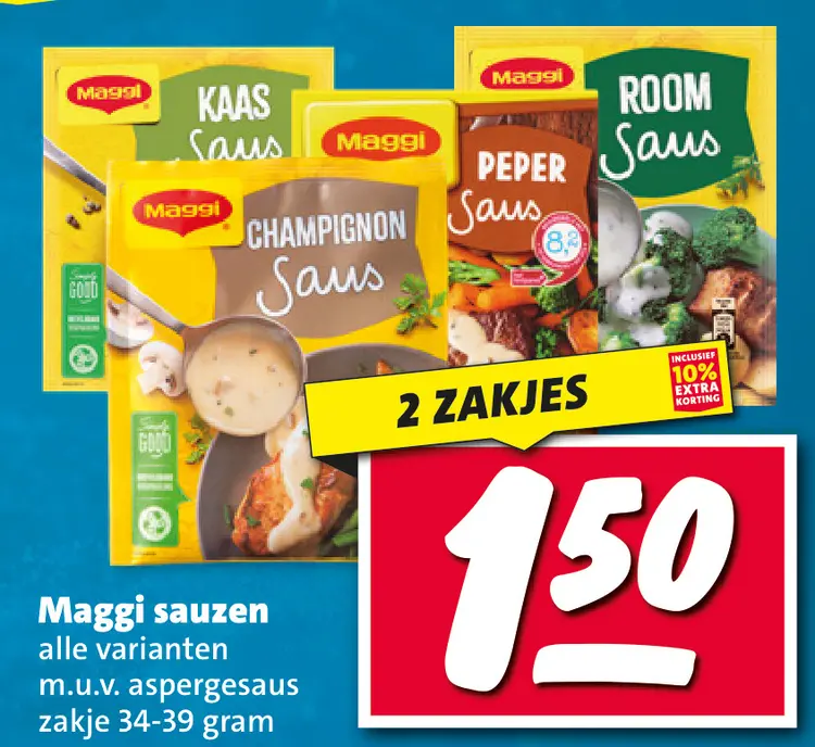 Aanbieding: Maggi sauzen