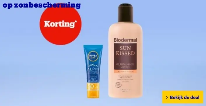 Aanbieding: Sunscreen