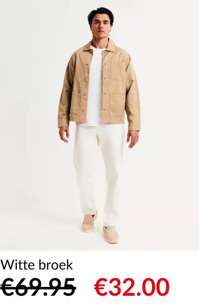 Promotie: Witte broek