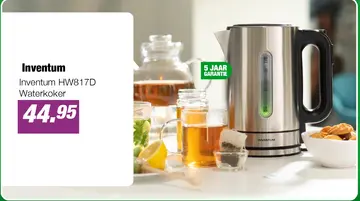 Aanbieding: Inventum HW817D Waterkoker