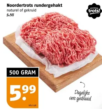 Aanbieding: Noordertrots rundergehakt